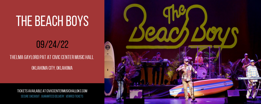 The Beach Boys at Thelma Gaylord at Civic Center Music Hall