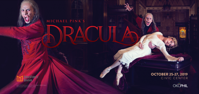 Oklahoma City Ballet: Michael Pink's Dracula at Civic Center Music Hall