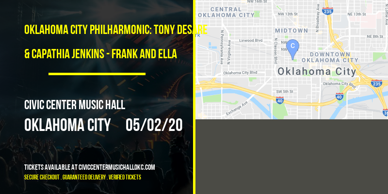 Oklahoma City Philharmonic: Tony DeSare & Capathia Jenkins - Frank and Ella at Civic Center Music Hall