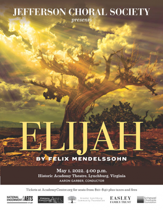 Felix Mendelssohn's Elijah at Thelma Gaylord at Civic Center Music Hall