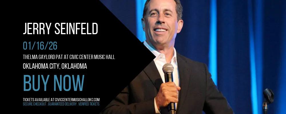 Jerry Seinfeld at Thelma Gaylord PAT At Civic Center Music Hall